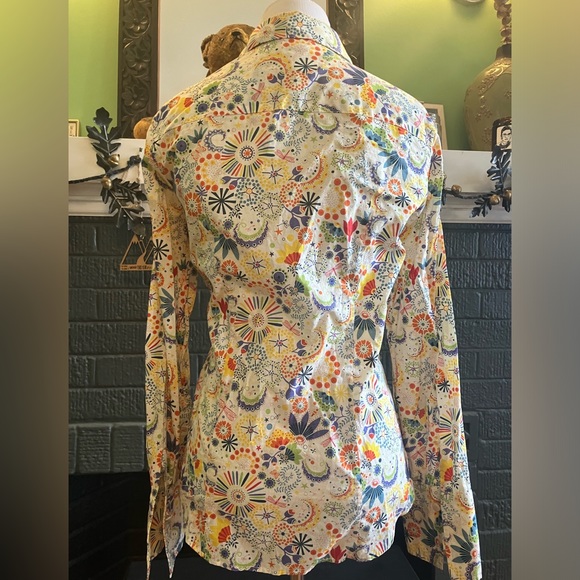 J Crew Liberty Fabric button-down shirt size 6 - Picture 3 of 6